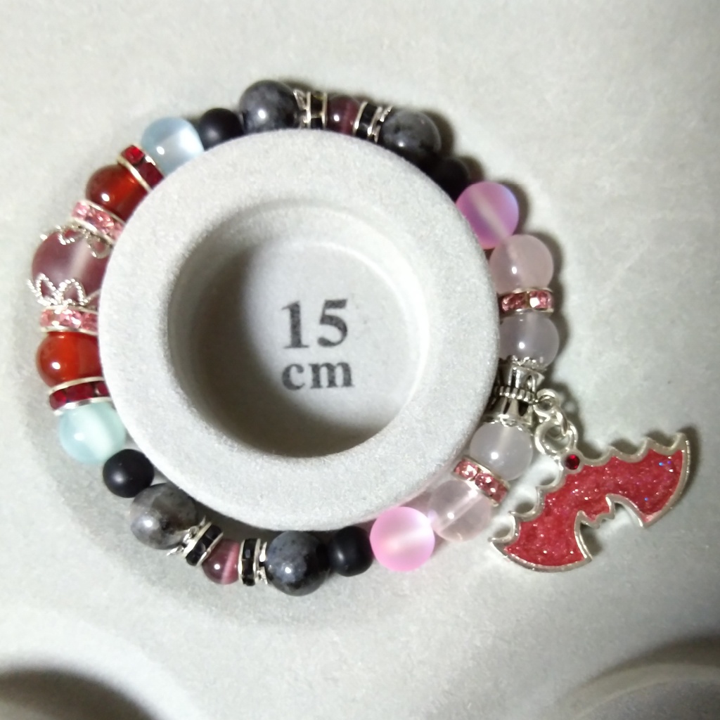 東方project レミリア・スカーレット イメージ天然石ブレスレット