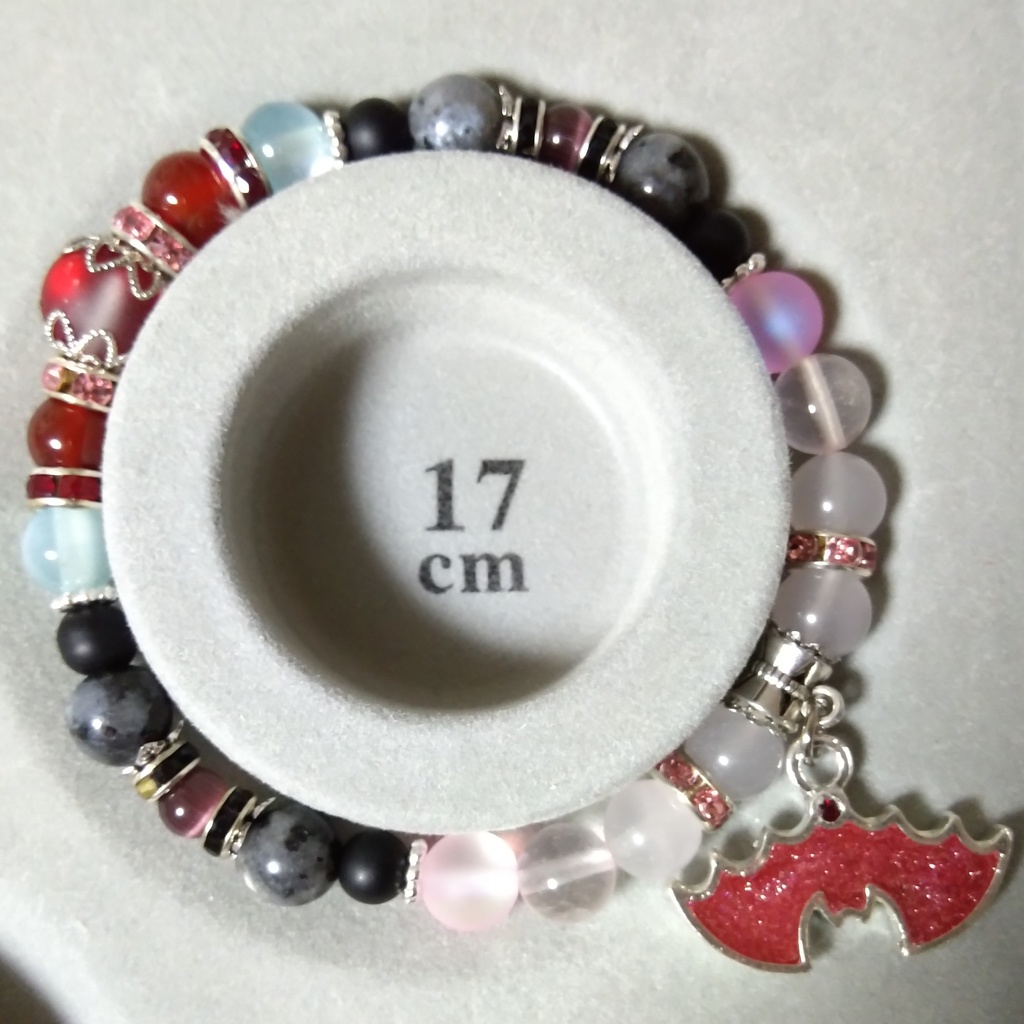 東方project レミリア・スカーレット イメージ天然石ブレスレット