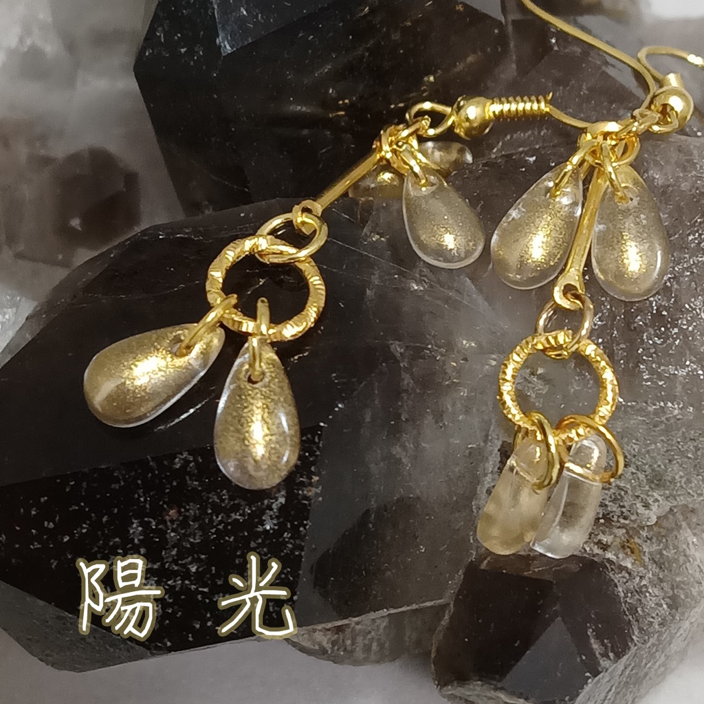 小妖精の耳飾り フックピアス