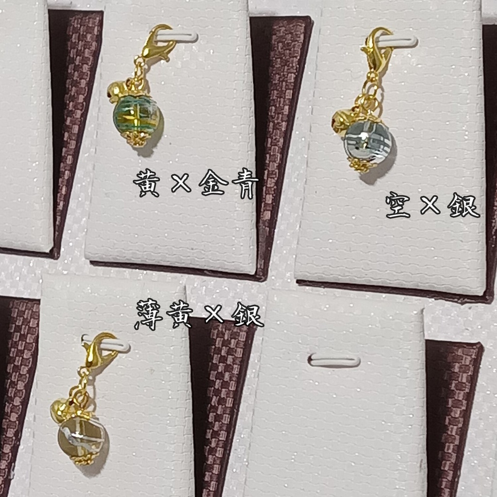 和風 箔ガラスの鈴の音マスクチャーム