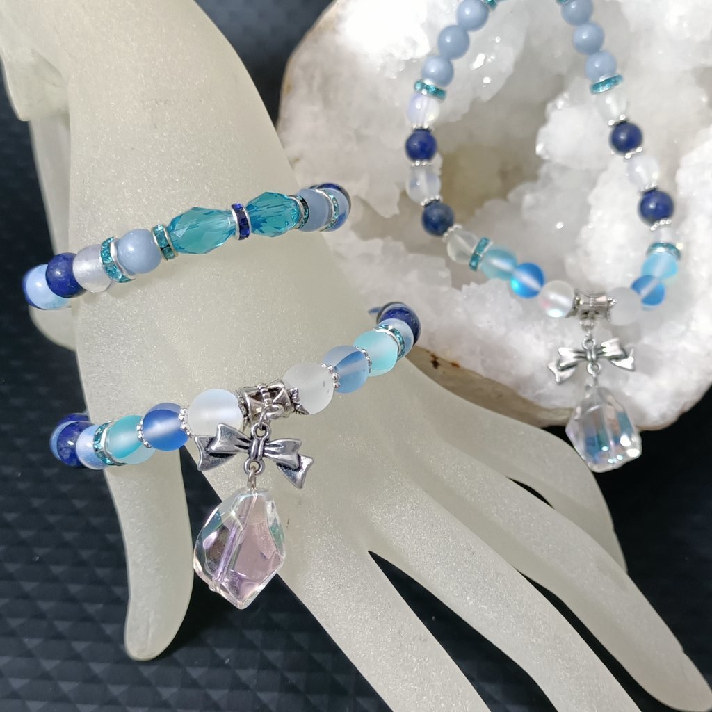 東方project　チルノ　イメージ　天然石ブレスレット　Ver.3