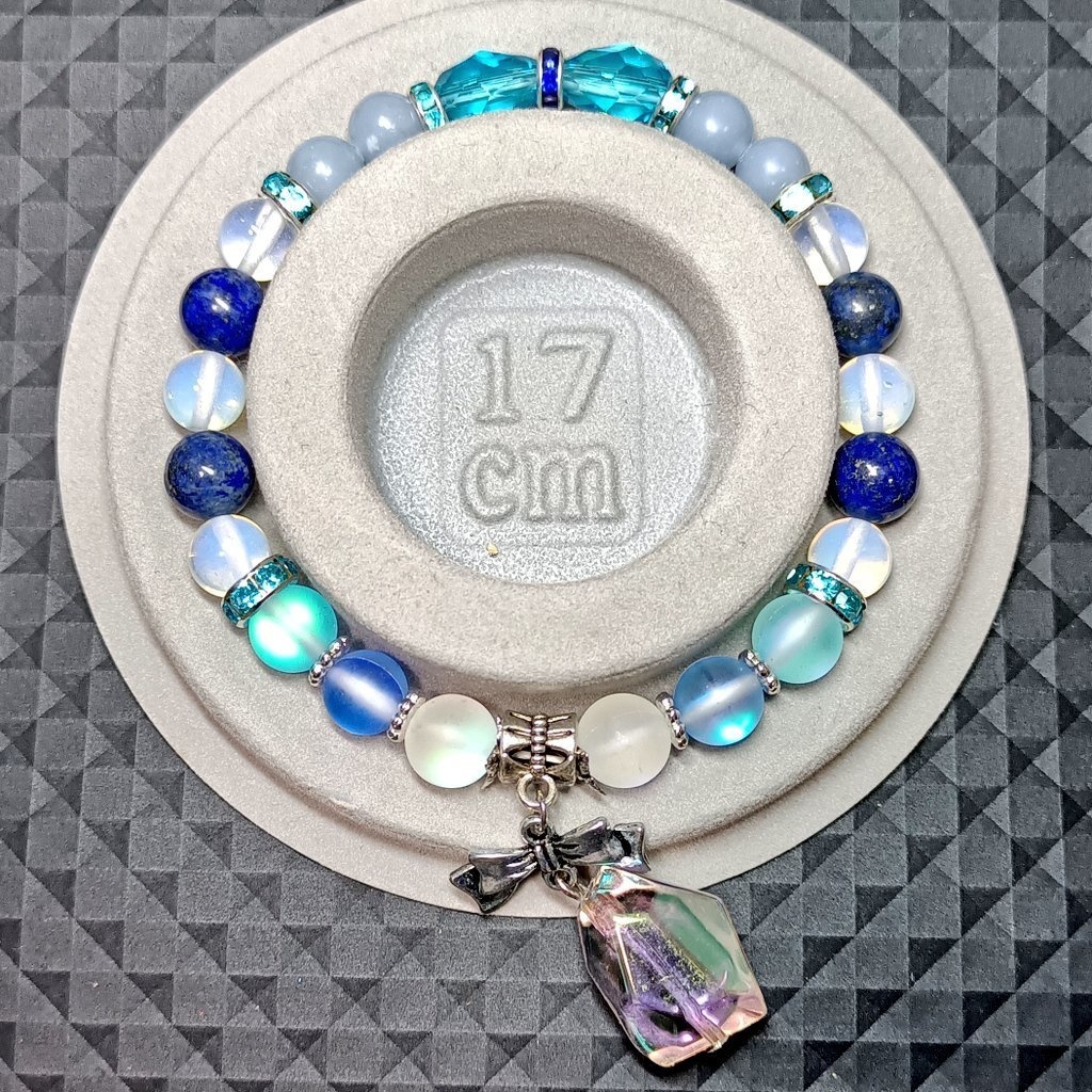 東方project チルノ イメージ 天然石ブレスレット Ver.3