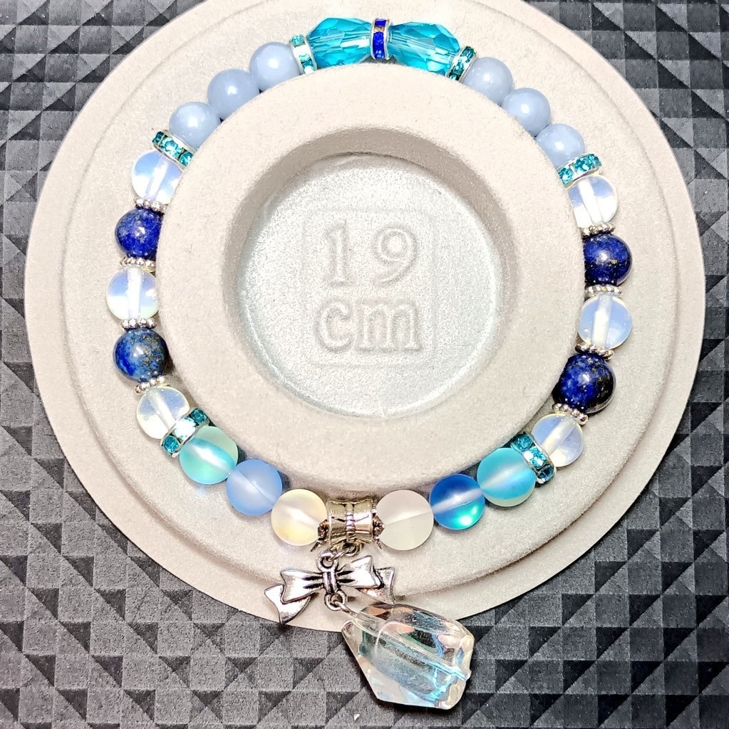 東方project チルノ イメージ 天然石ブレスレット Ver.3