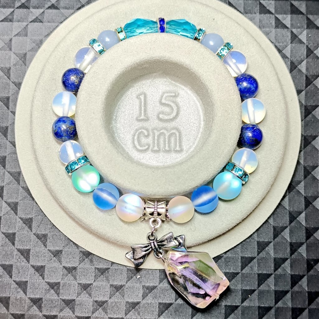 東方project チルノ イメージ 天然石ブレスレット Ver.3