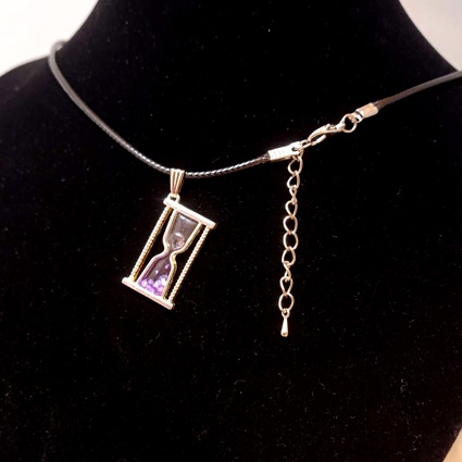 宝石の砂時計 チャームストラップ&ネックレス