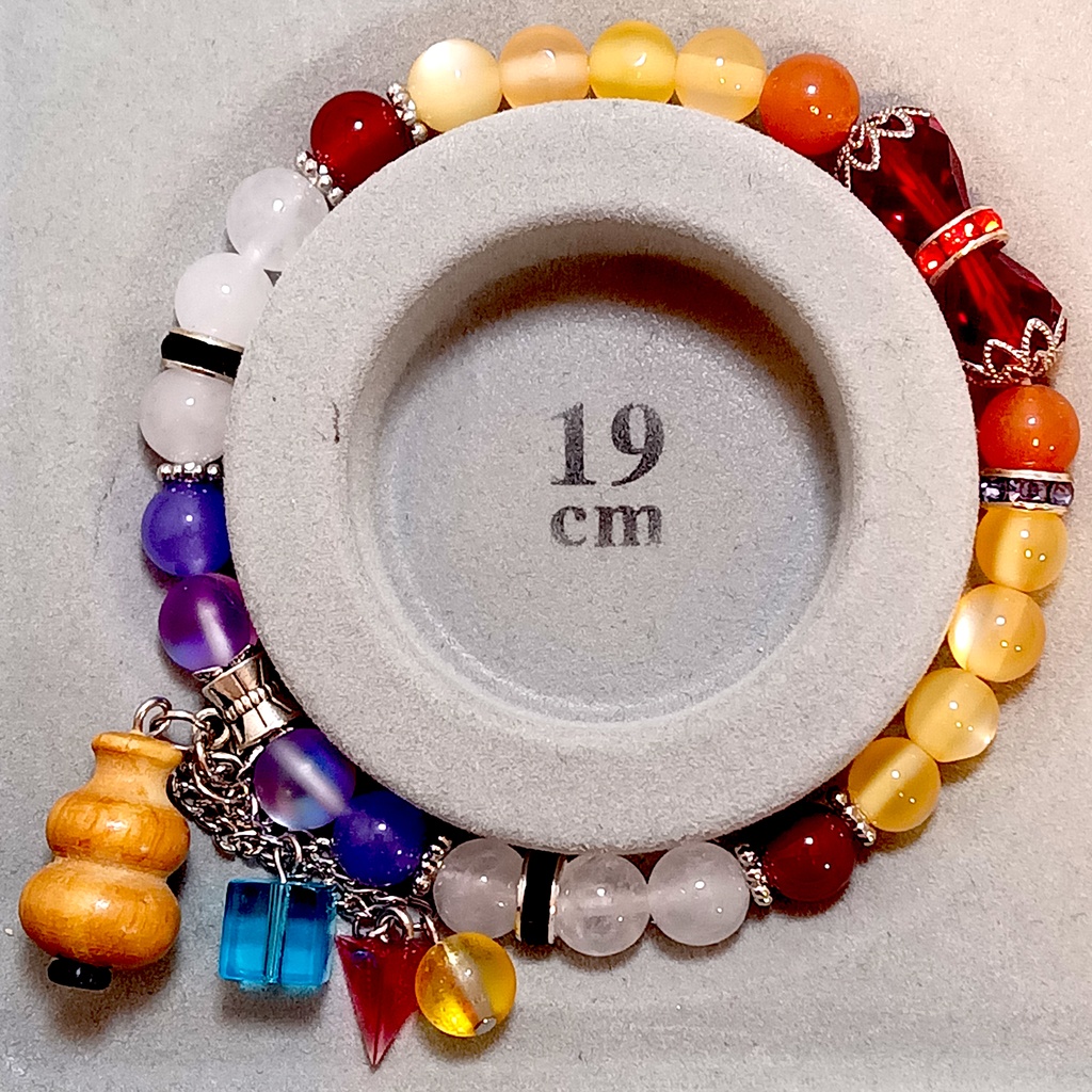 東方project 伊吹萃香 イメージ 天然石ブレスレット