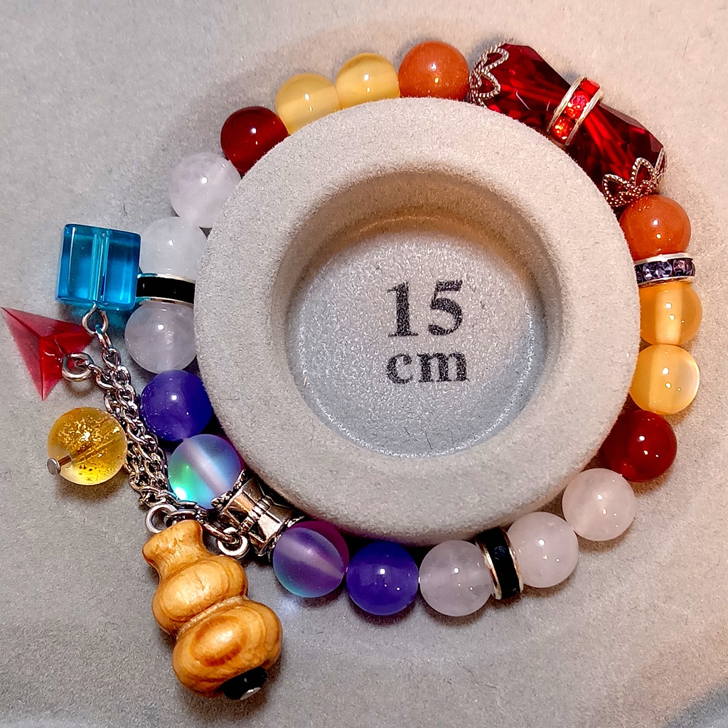 東方project 伊吹萃香 イメージ 天然石ブレスレット