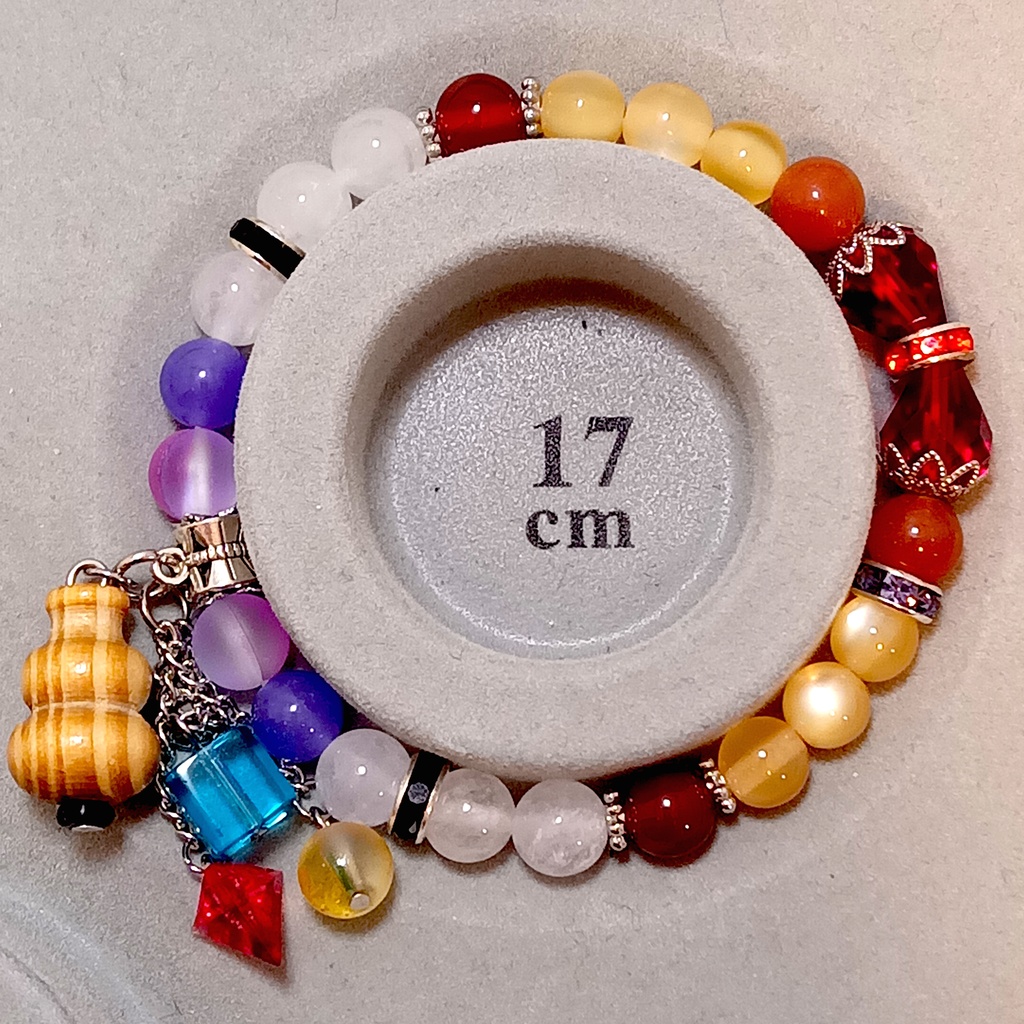 東方project 伊吹萃香 イメージ 天然石ブレスレット