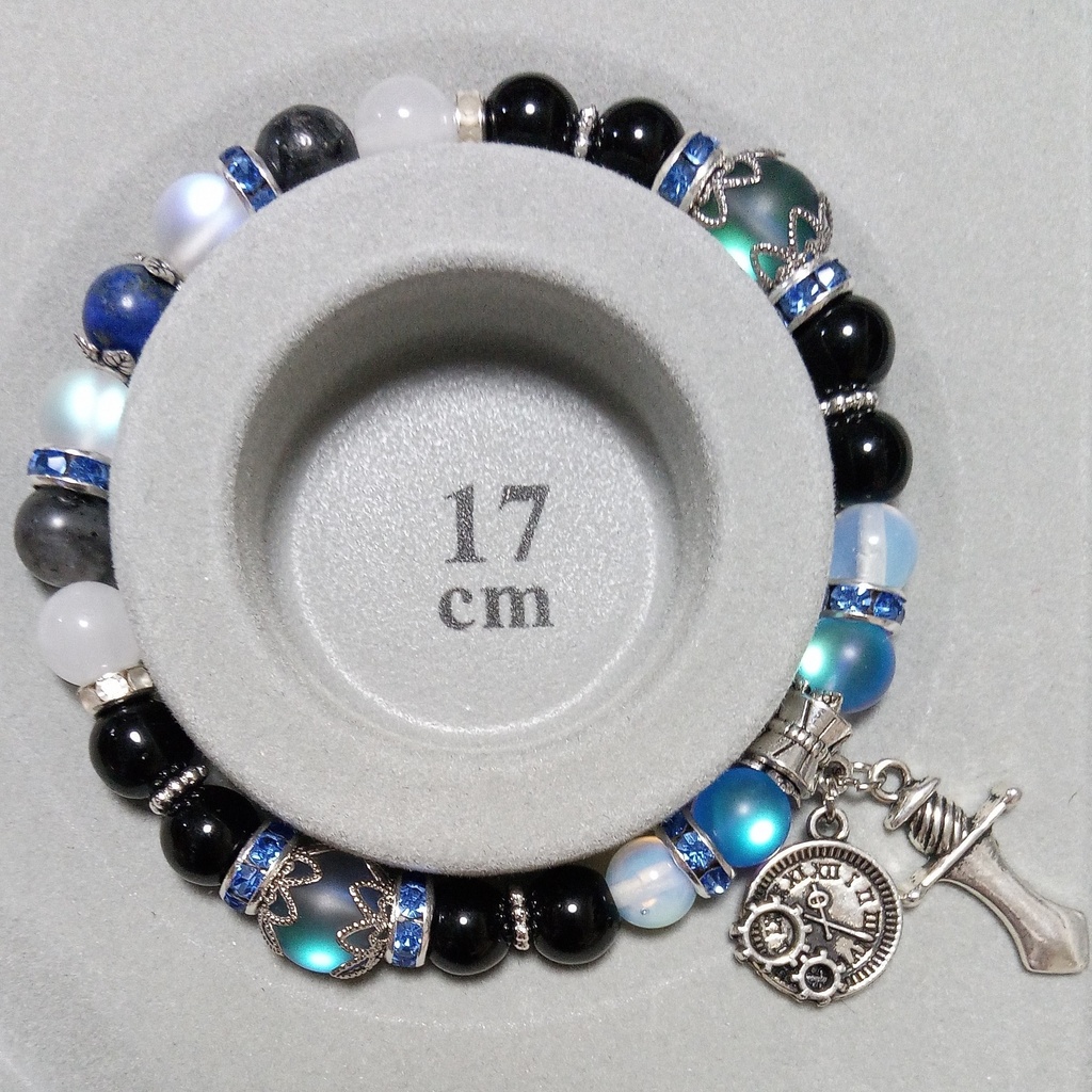 東方project 十六夜咲夜 イメージ 天然石ブレスレット Ver.2