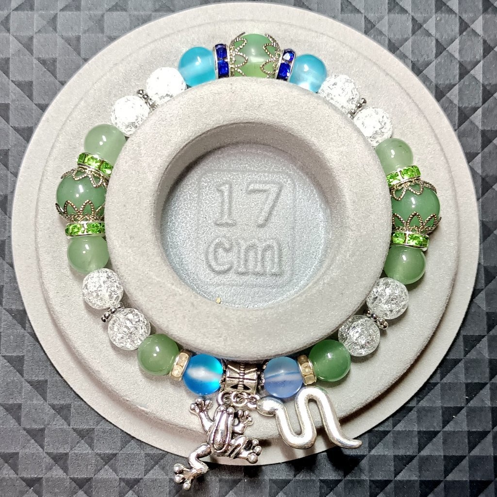 東方project 東風谷早苗 イメージ 天然石ブレスレット Ver.2