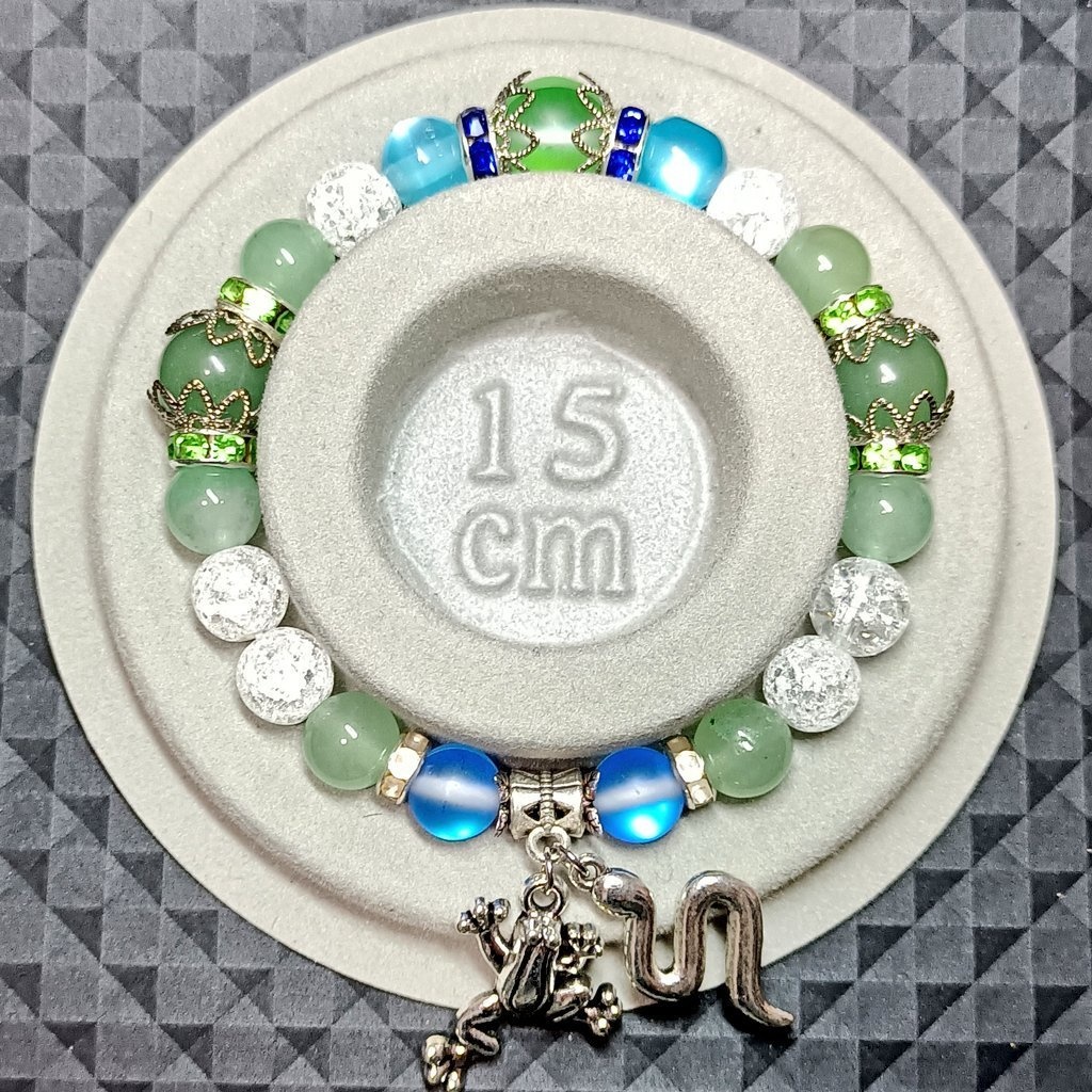 東方project 東風谷早苗 イメージ 天然石ブレスレット Ver.2