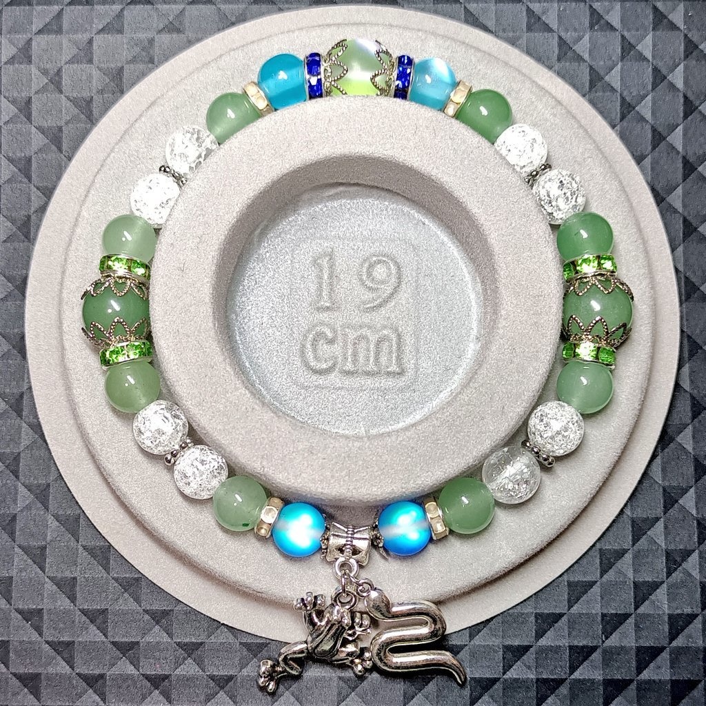 東方project 東風谷早苗 イメージ 天然石ブレスレット Ver.2