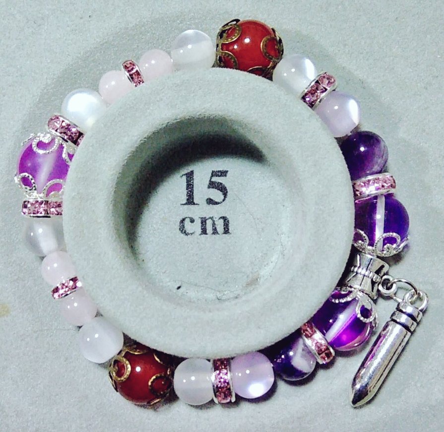 東方project 鈴仙・優曇華院・イナバ イメージ 天然石ブレスレット