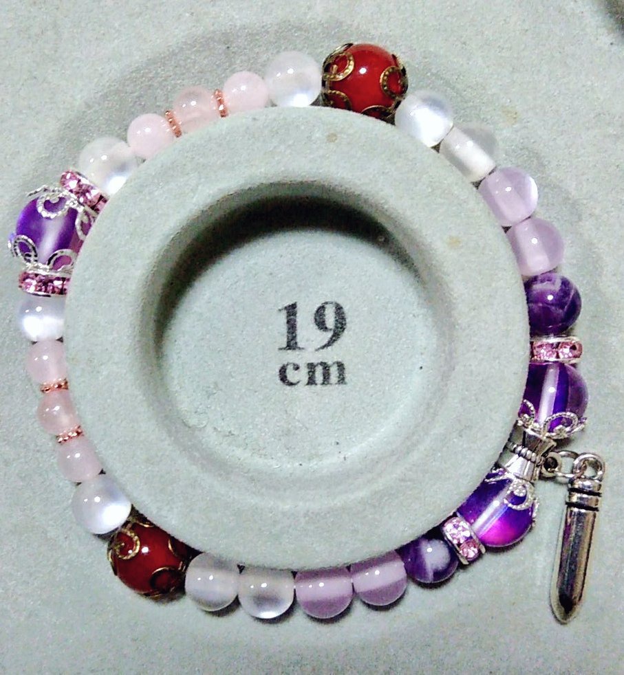 東方project 鈴仙・優曇華院・イナバ イメージ 天然石ブレスレット