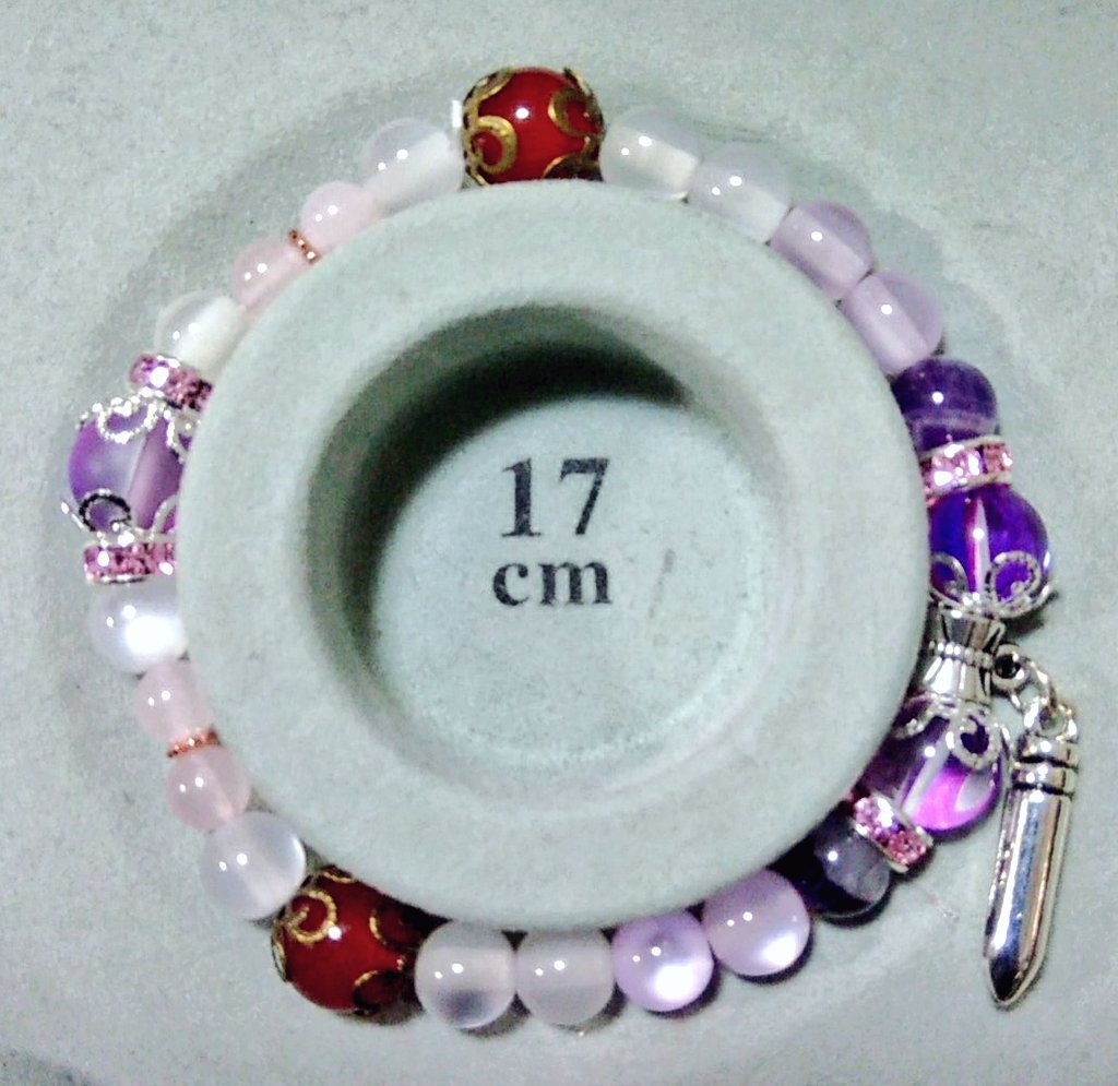 東方project 鈴仙・優曇華院・イナバ イメージ 天然石ブレスレット