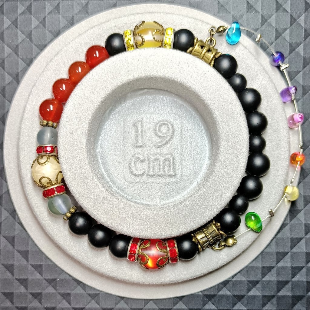 東方project フランドール・スカーレット イメージ天然石ブレスレット Ver.2