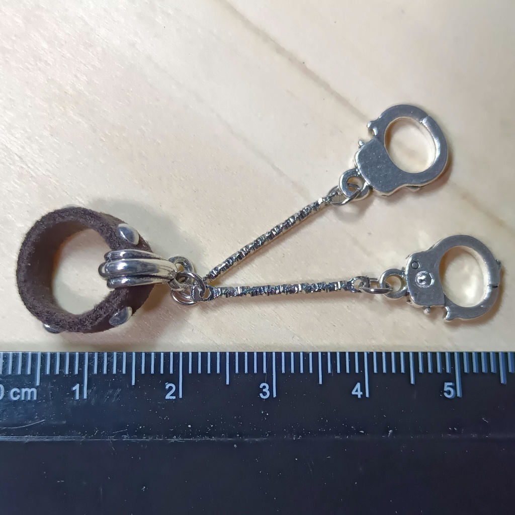 ドール用アクセサリー 手錠付きチョーカー 2種