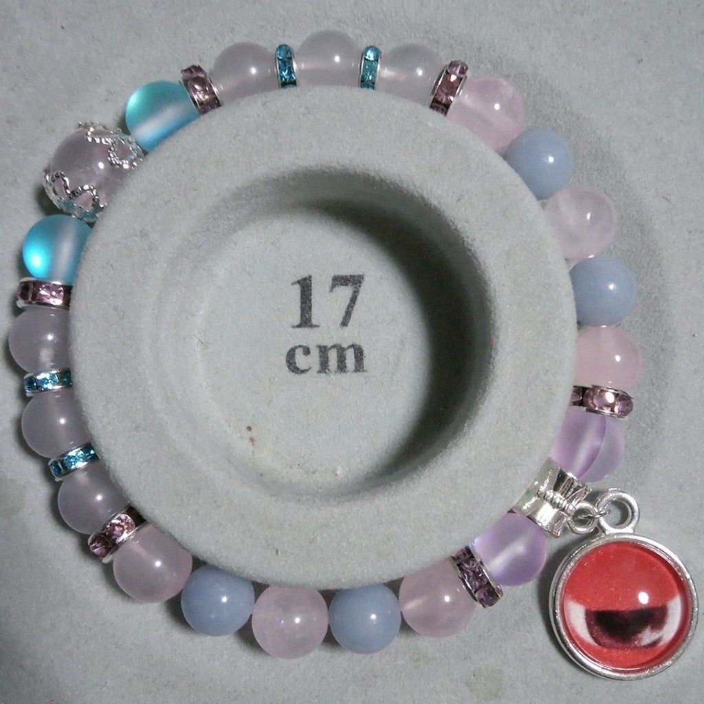 東方project 古明地さとり イメージ天然石ブレスレット