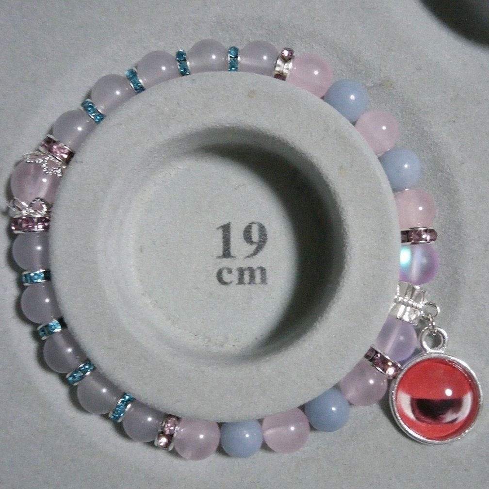 東方project 古明地さとり イメージ天然石ブレスレット