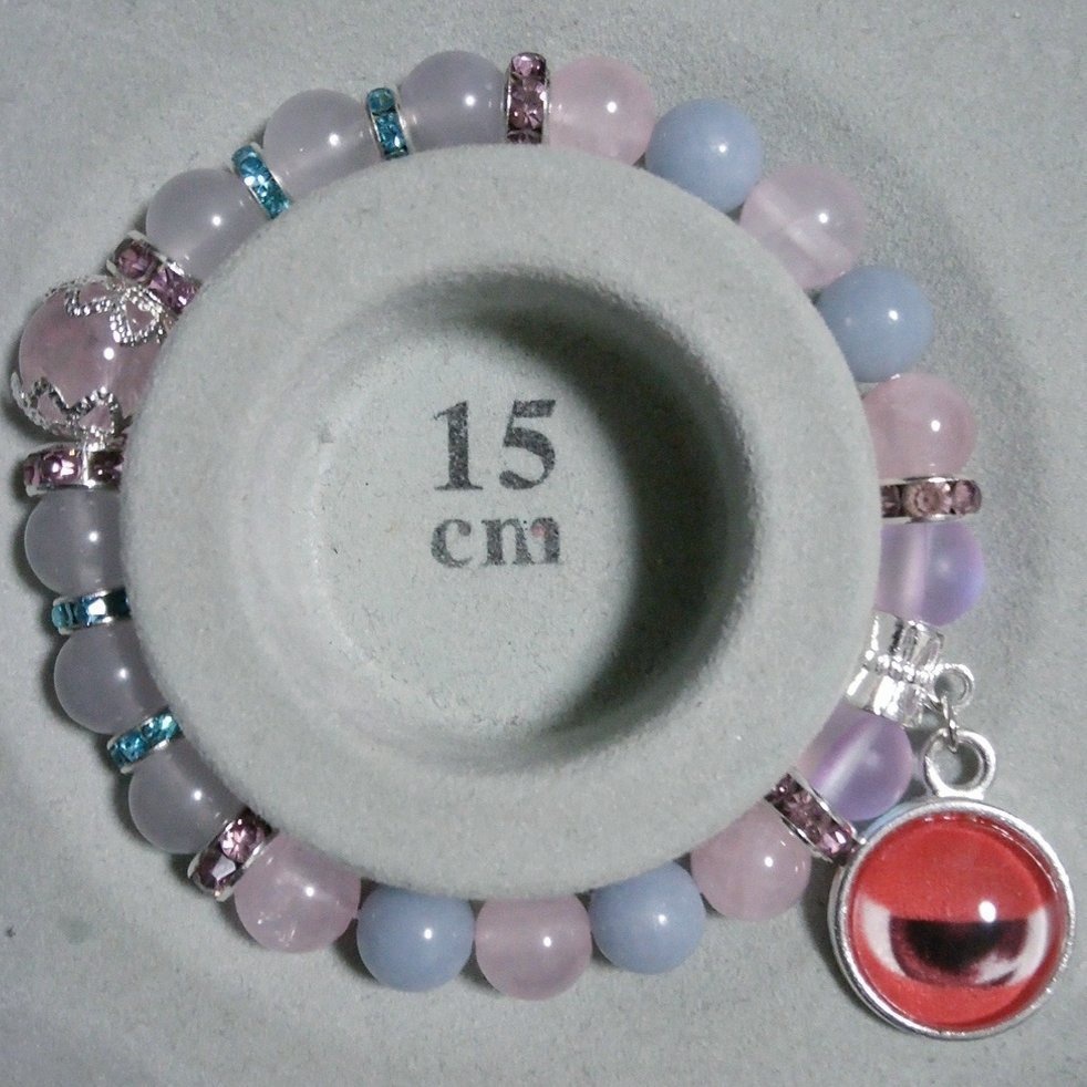 東方project 古明地さとり イメージ天然石ブレスレット