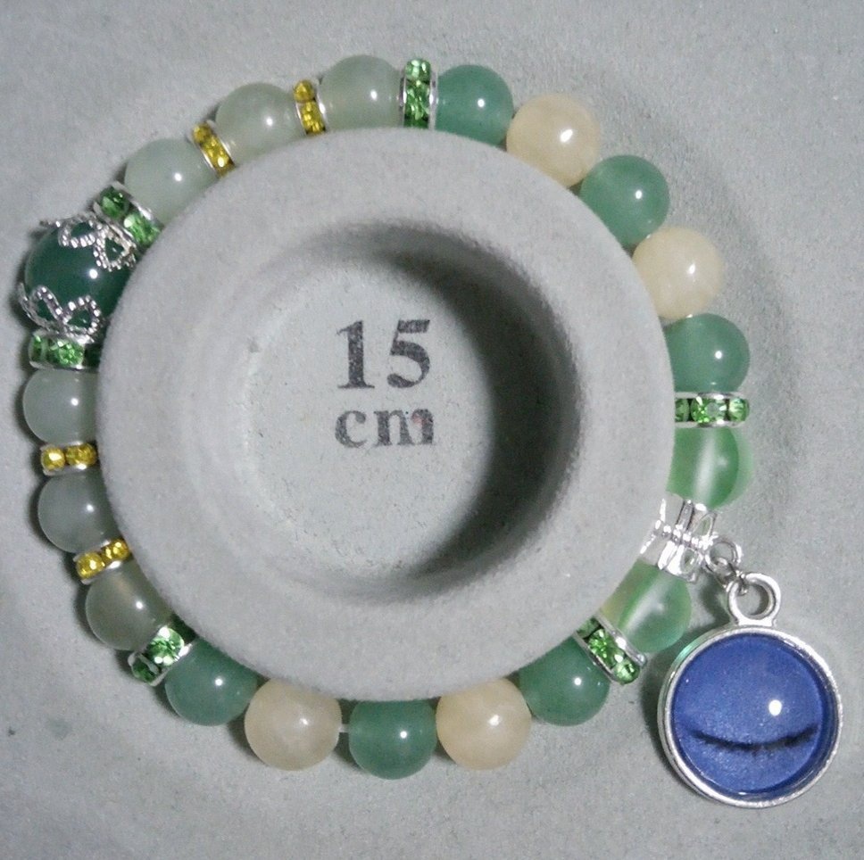東方project 古明地こいし イメージ天然石ブレスレット