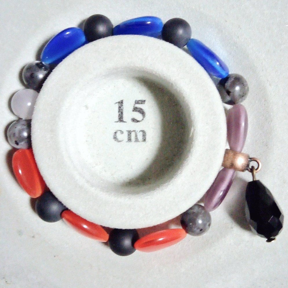 東方project 封獣ぬえ イメージ天然石ブレスレット