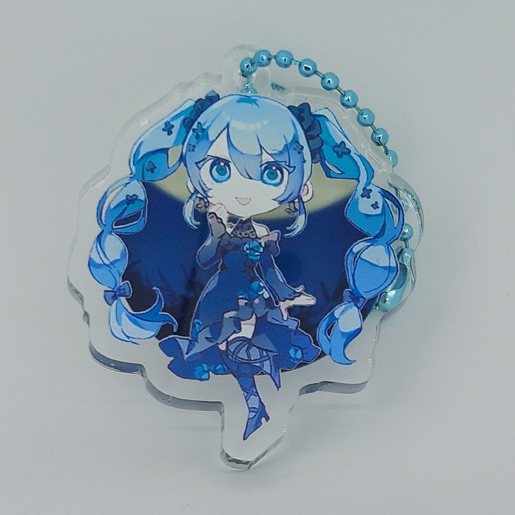 「忘れ花」ビジュアルアクリルキーホルダー　初音ミク