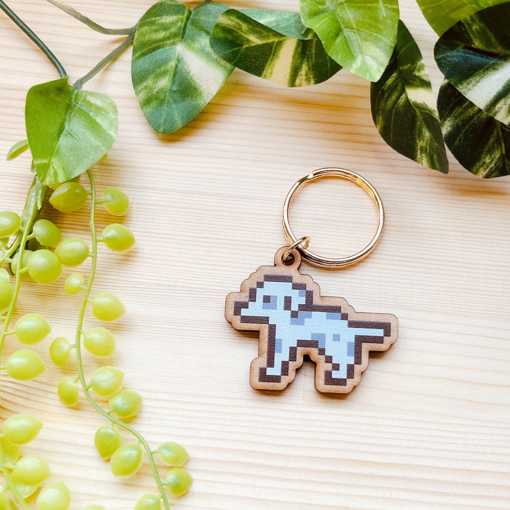 犬図鑑 ウッドキーホルダー