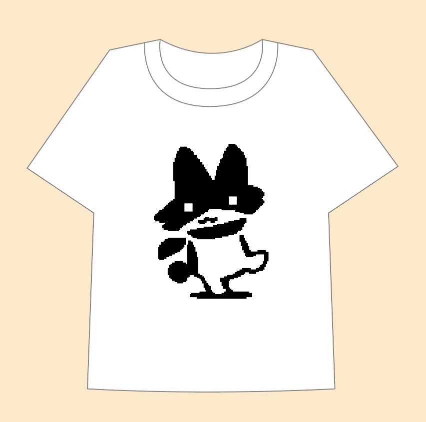 ドット絵トットTシャツ