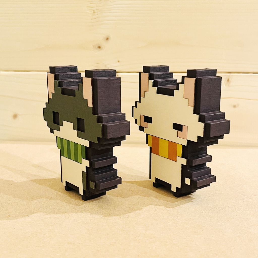 ドット絵フィギュア