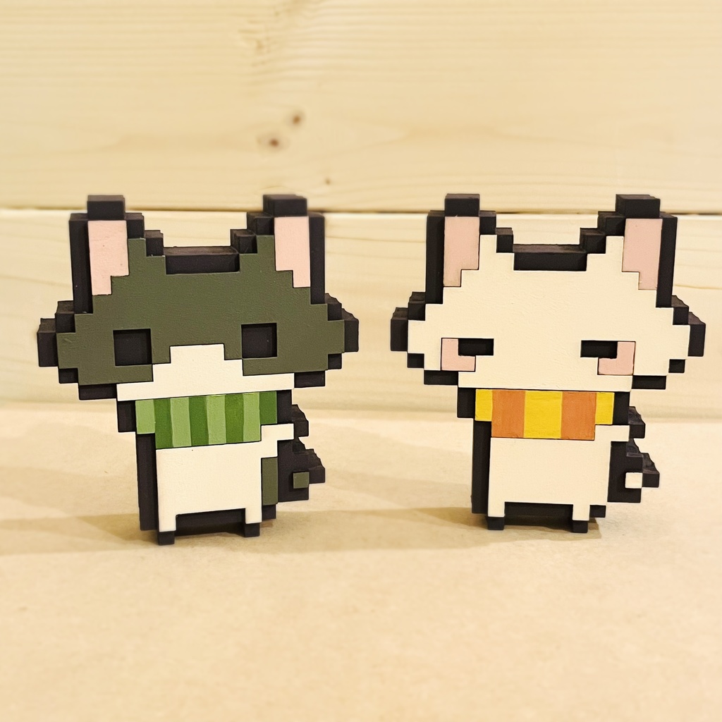 ドット絵フィギュア