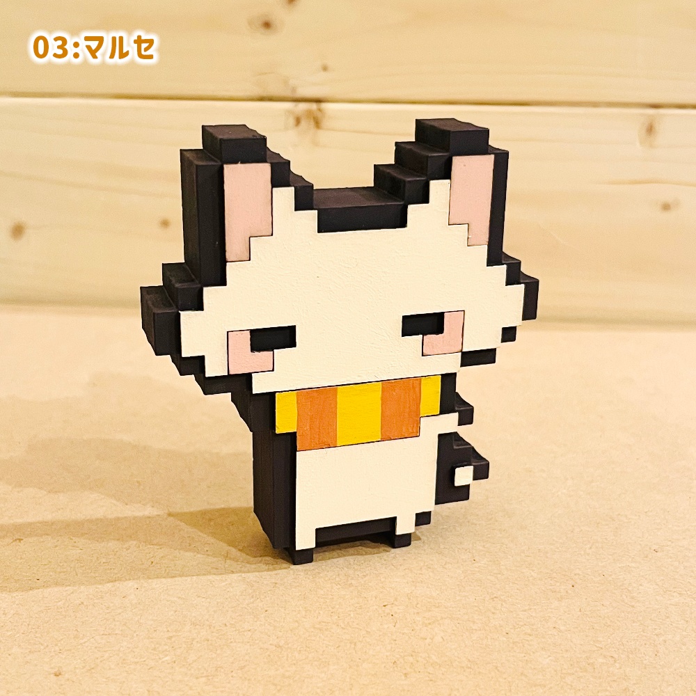 ドット絵フィギュア