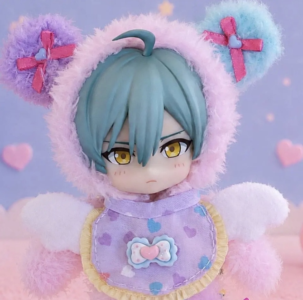 ねんどろいどどーる・オビツ11 えんじぇるぽっぷんくま着ぐるみ3点セット