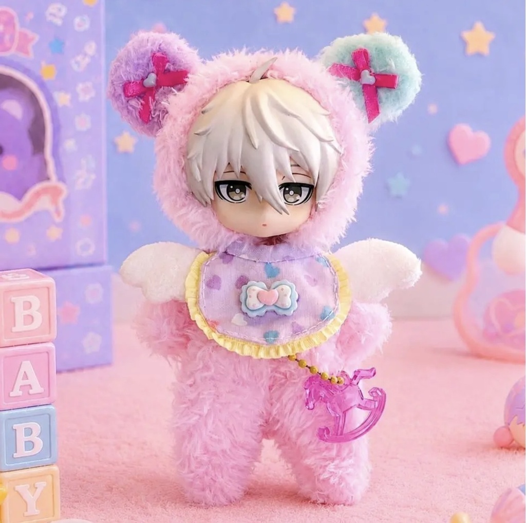 ねんどろいどどーる・オビツ11 えんじぇるぽっぷんくま着ぐるみ3点セット