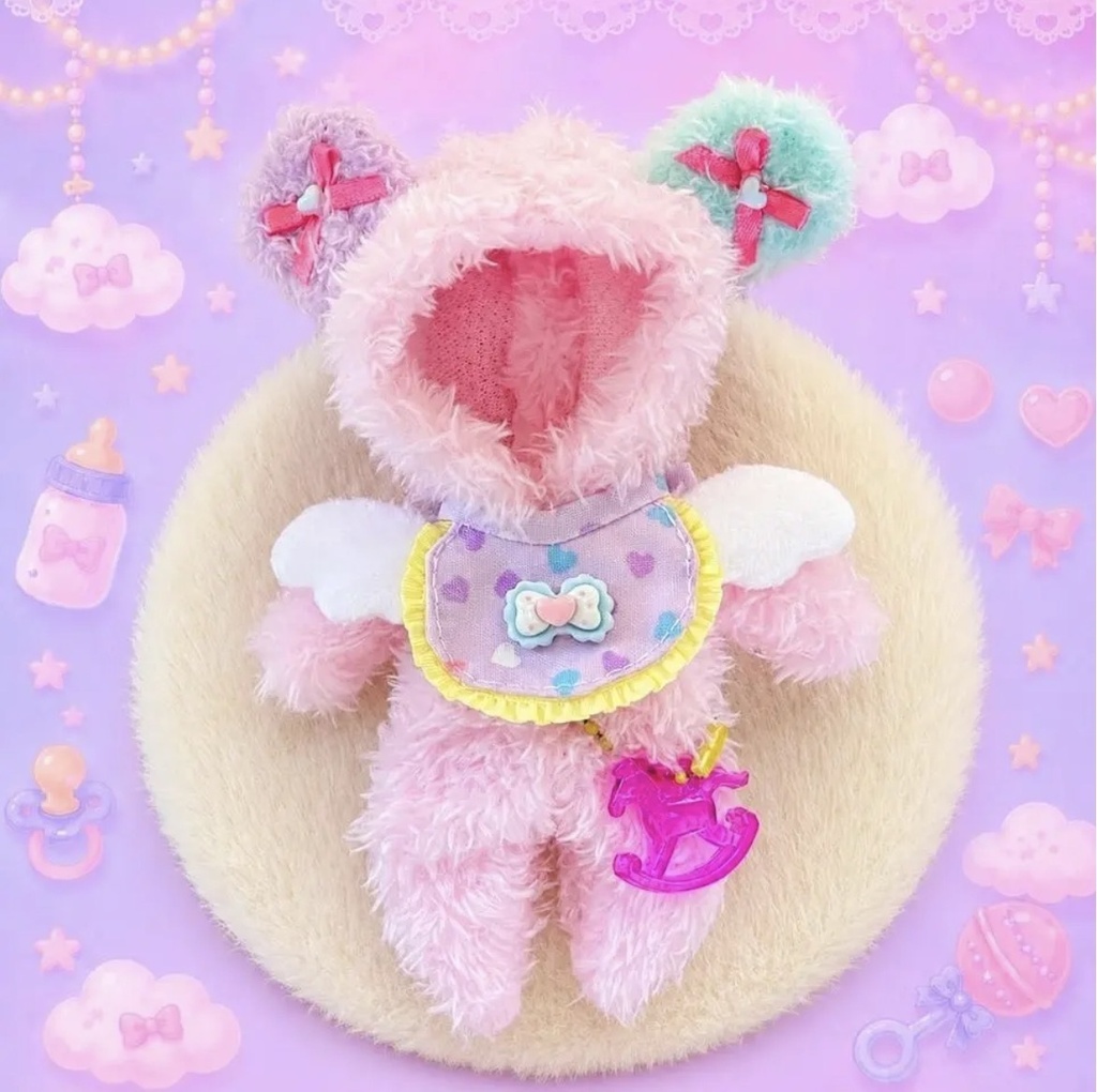 ねんどろいどどーる・オビツ11 えんじぇるぽっぷんくま着ぐるみ3点セット