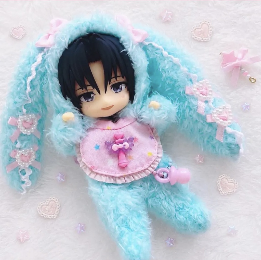 ねんどろいどどーる•オビツ11 まじかるたれ耳4点セット