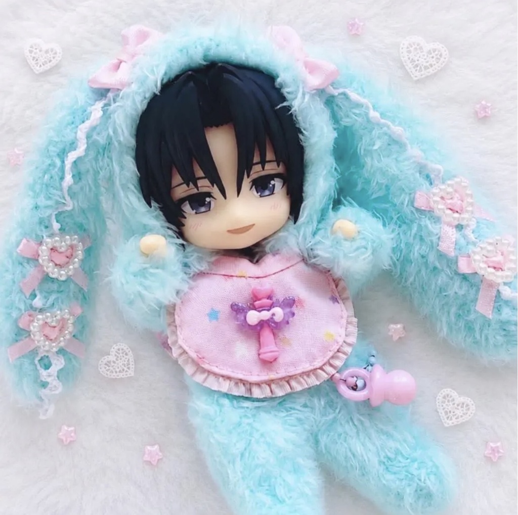 ねんどろいどどーる•オビツ11 まじかるたれ耳4点セット