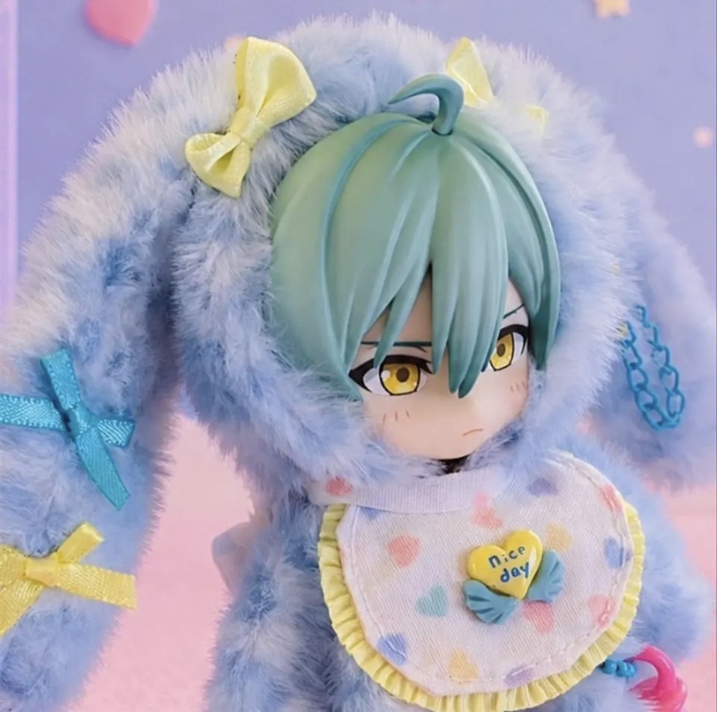 ねんどろいどどーる・オビツ11 バブポップたれ耳着ぐるみ3点セット/Nendoroid Doll / OB11 Kigurumi Outfit