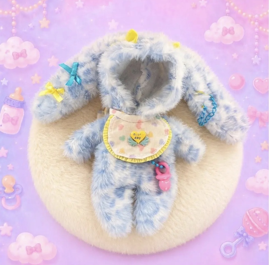 ねんどろいどどーる・オビツ11 バブポップたれ耳着ぐるみ3点セット/Nendoroid Doll / OB11 Kigurumi Outfit