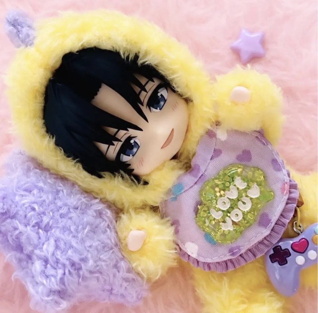 ねんどろいどどーる•オビツ11 がおがお恐竜着ぐるみ4点セット