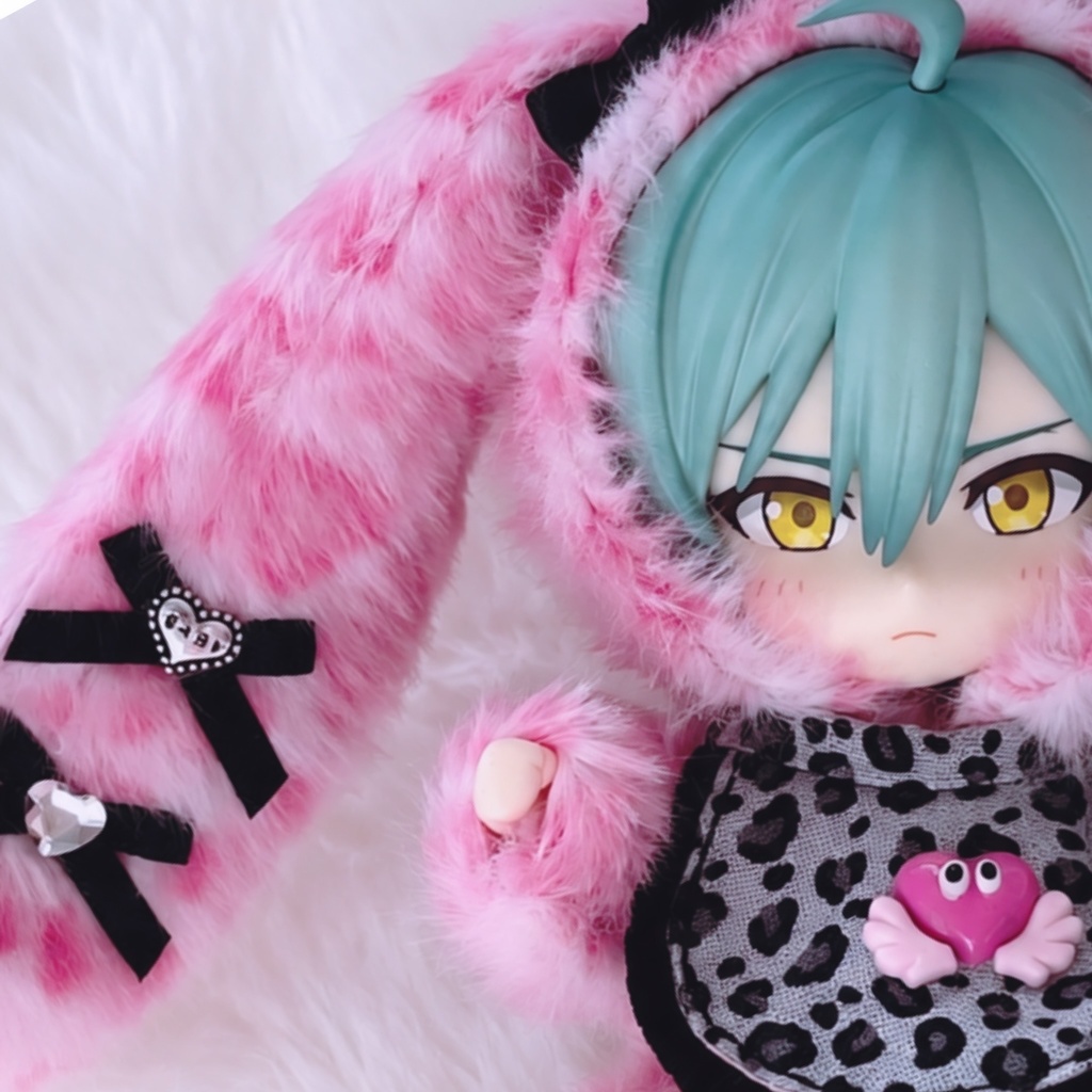 ねんどろいどどーる•オビツ11 バブギャルたれ耳着ぐるみ3点セット