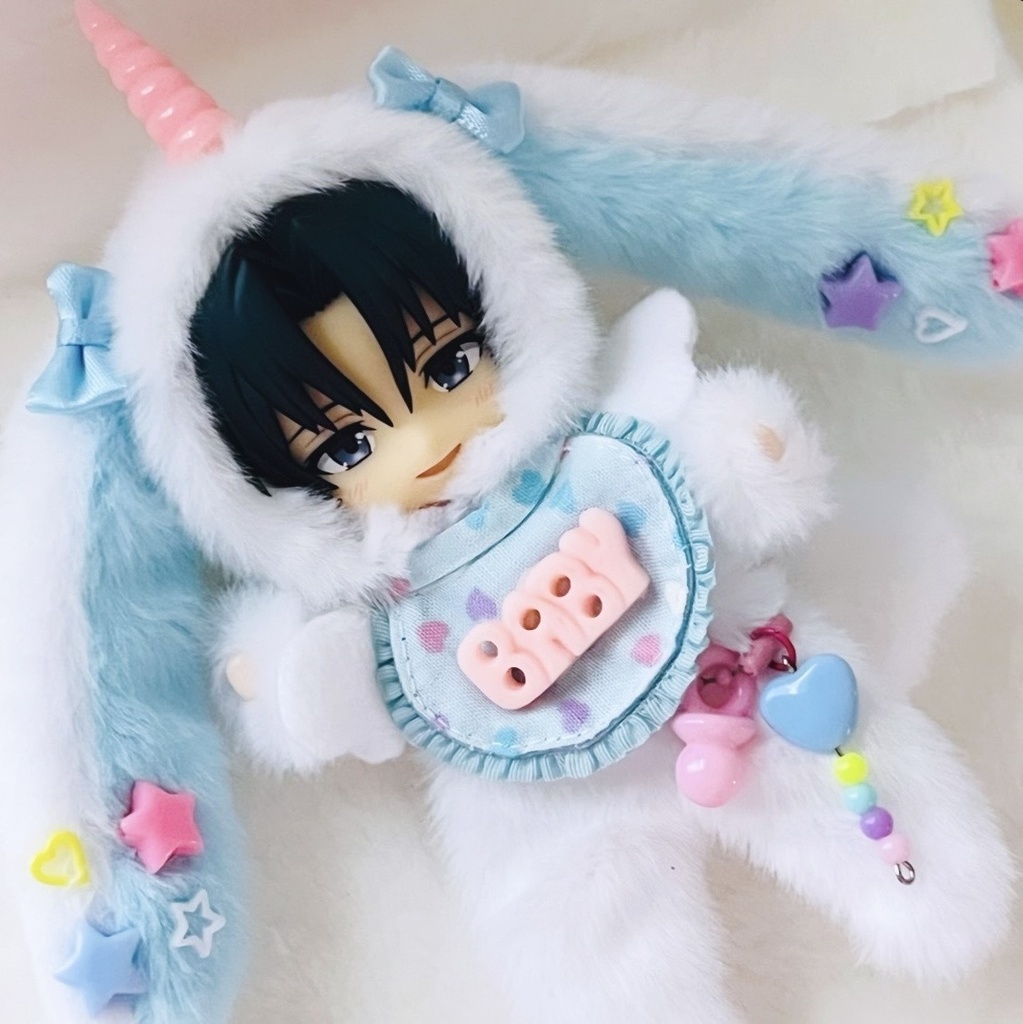 ねんどろいどどーる•オビツ11 ユニコーン着ぐるみ　3点セット