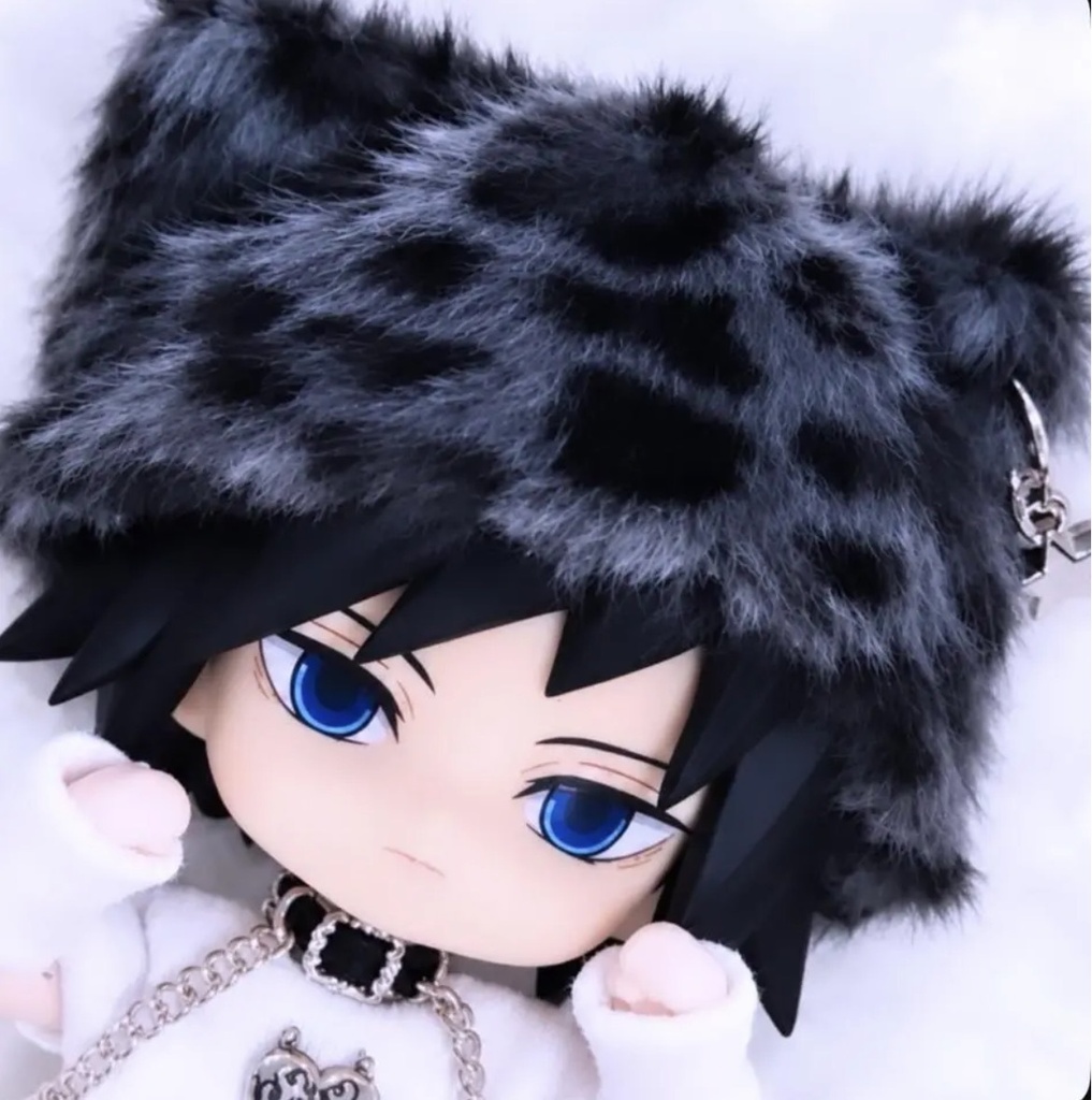 猫耳ファー帽子 ねんどろいどどーる•オビツ11 【単品】