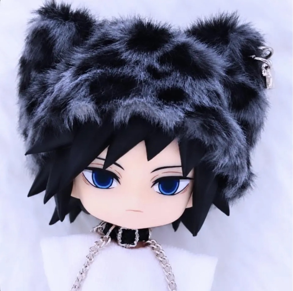 猫耳ファー帽子 ねんどろいどどーる•オビツ11 【単品】