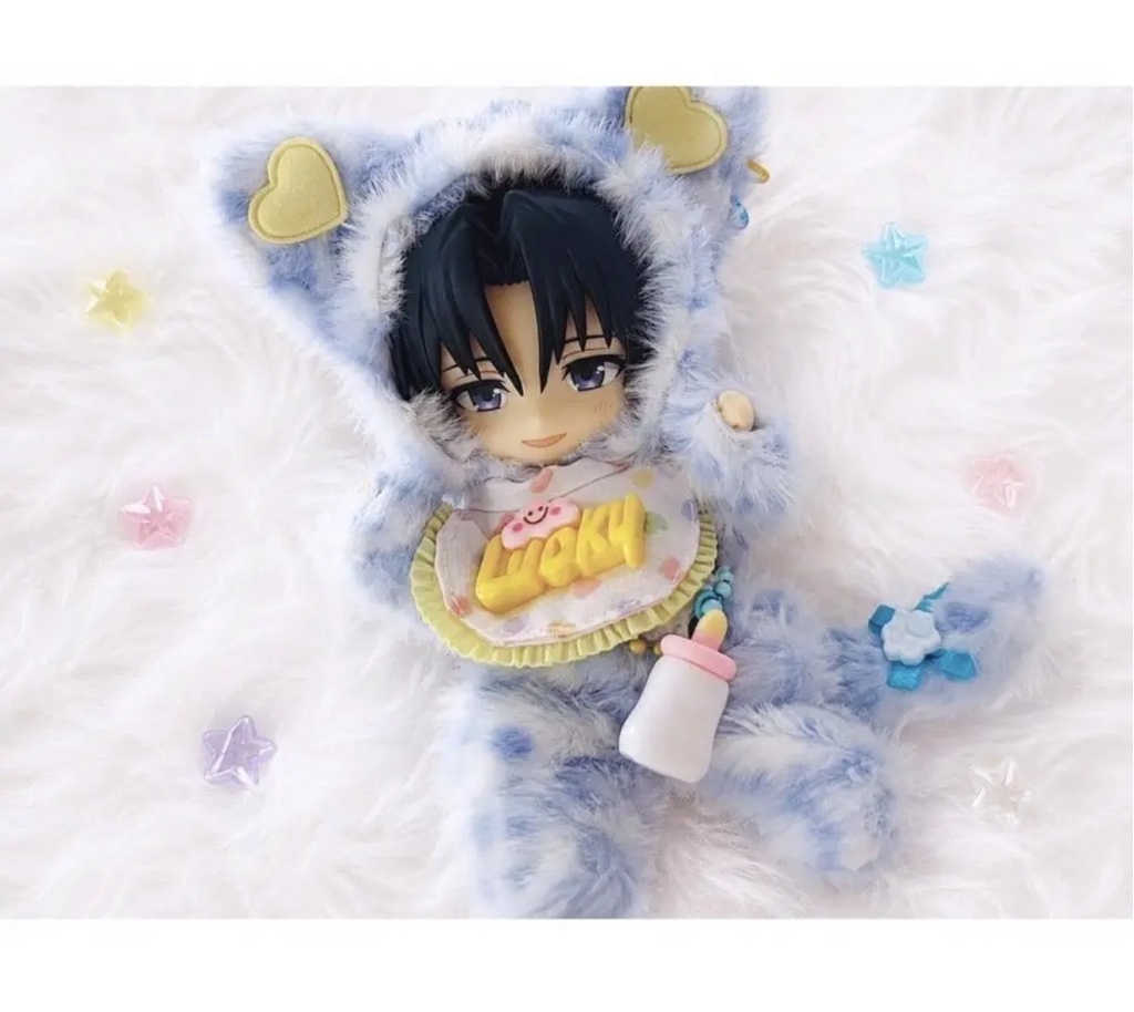 ねんどろいどどーる•オビツ11 ねこちゃん着ぐるみ3点セット