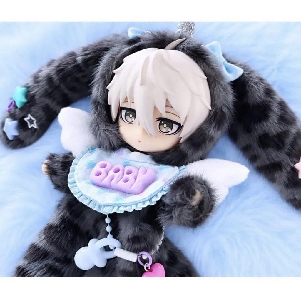 ねんどろいどどーる•オビツ11 ユニコーン着ぐるみ3点セット