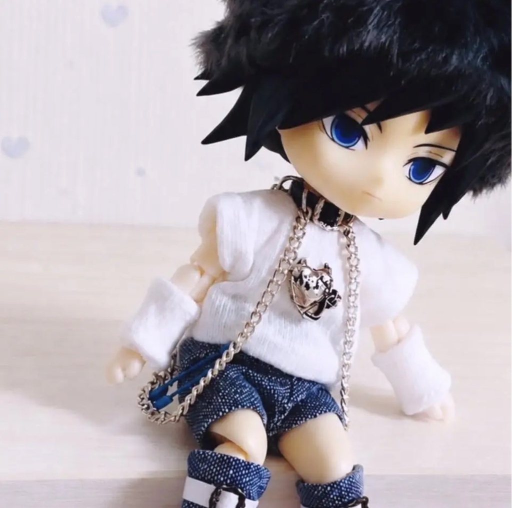 チェーンハーネス風チョーカー　ねんどろいど•オビツ11【単品】