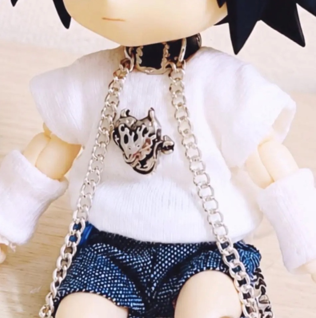 チェーンハーネス風チョーカー　ねんどろいど•オビツ11【単品】