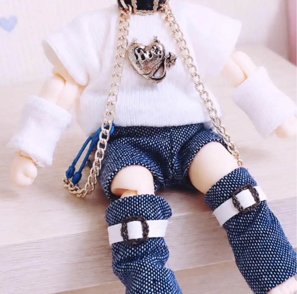 チェーンハーネス風チョーカー　ねんどろいど•オビツ11【単品】