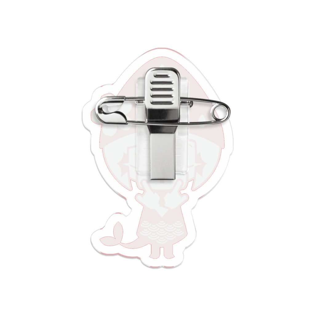 アマリタさんアクリルバッジ(アラート)